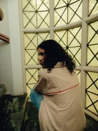 Oversized Shirt - Sand Striped view 3