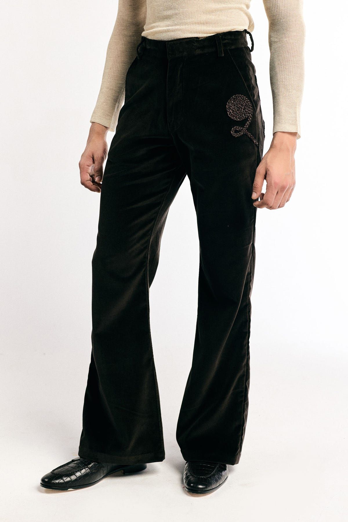 Love Burst Flared Pants - image 1
