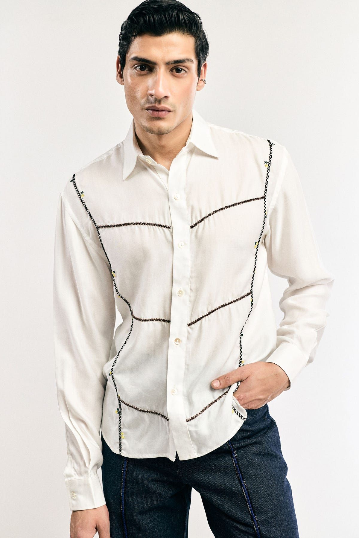 Flowers Creeper Shirt - image 1