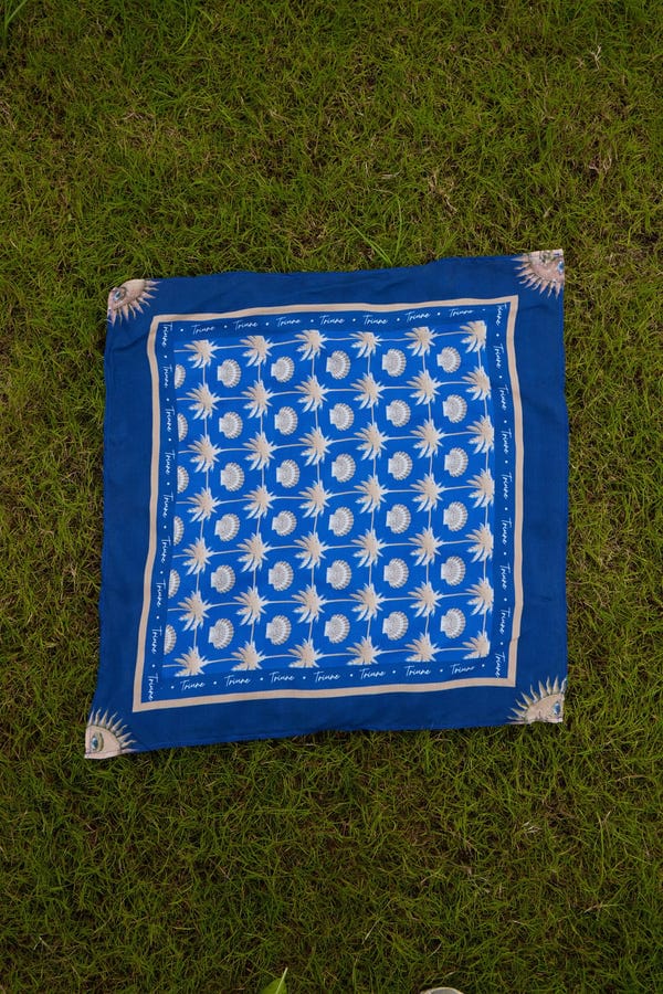 Triune — Summer Palm Scarf