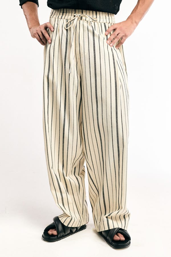Triune — Stripe Light Pants