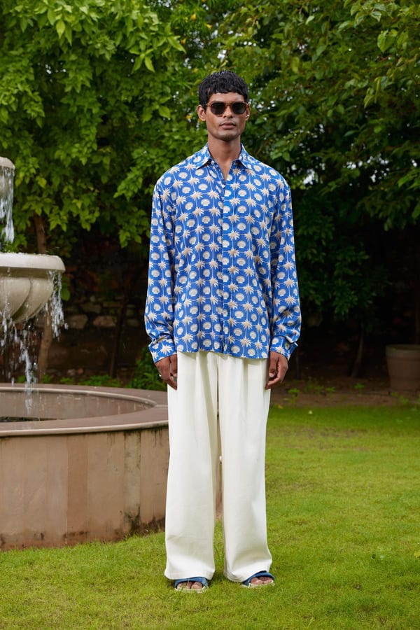 Triune — Summer Palm Shirt