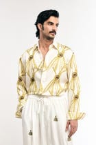 Yellow Turtle Flower Shirt view 4