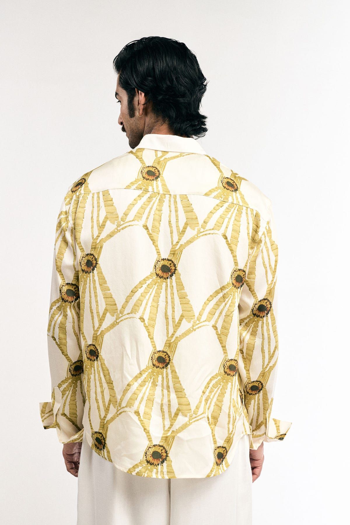 Yellow Turtle Flower Shirt - image 5