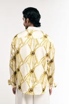 Yellow Turtle Flower Shirt view 5