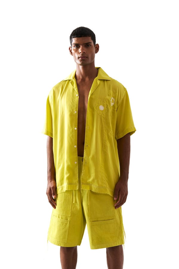 Triune — Cyber Lime Jorts