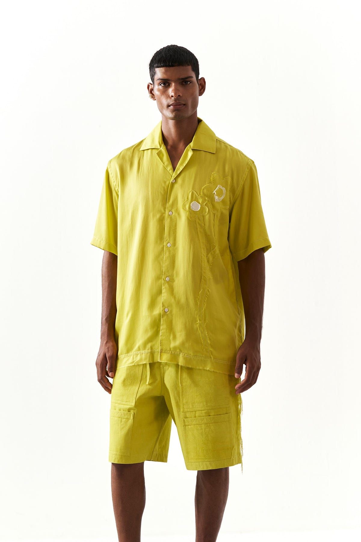 Cyber Lime Jorts - image 3