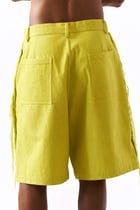 Cyber Lime Jorts view 4