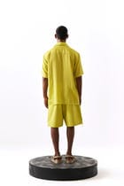 Cyber Lime Jorts view 5
