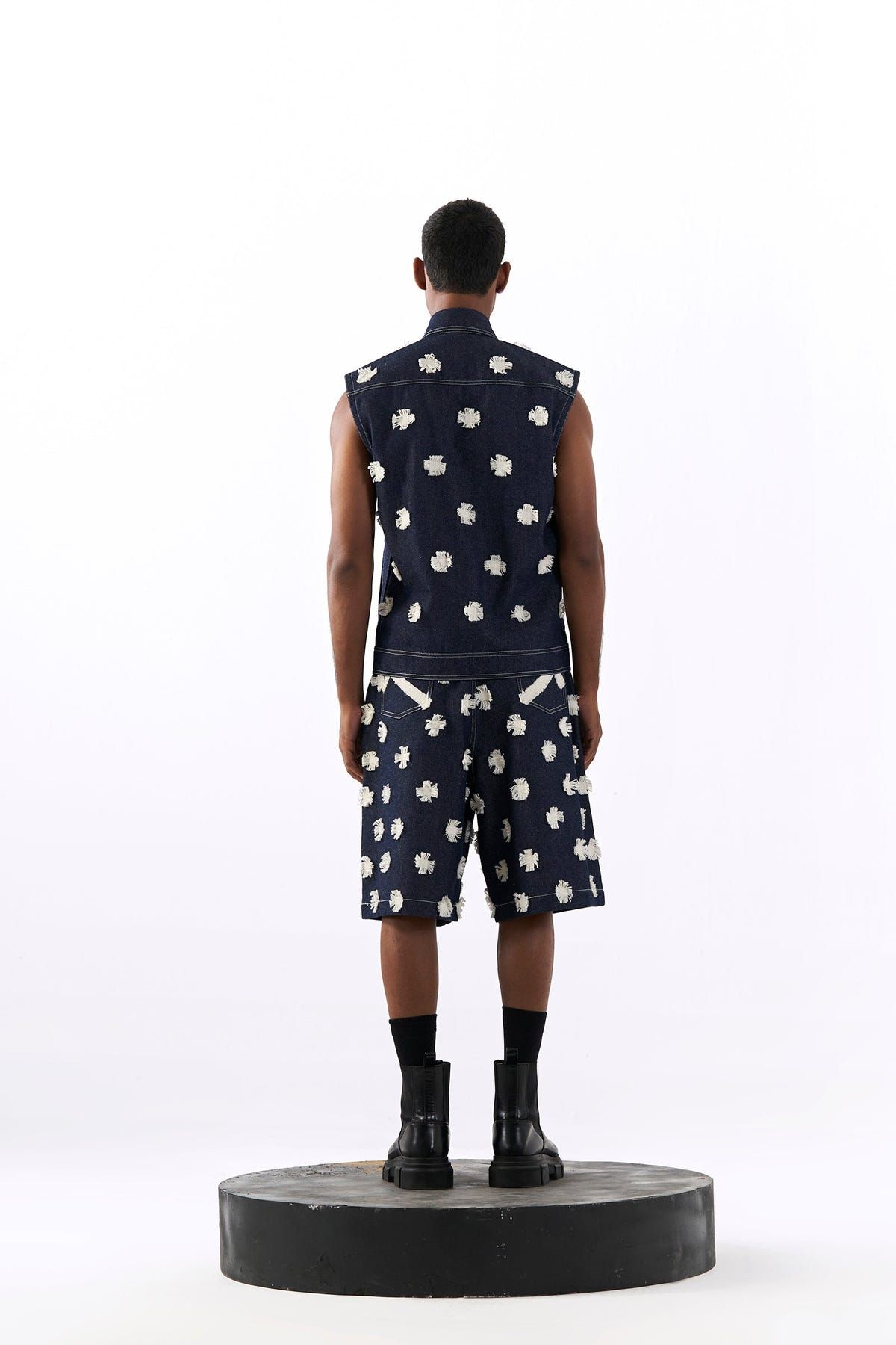 Starry Night Denim Jacket - image 4