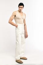Egg Shell Chinos Pants view 2