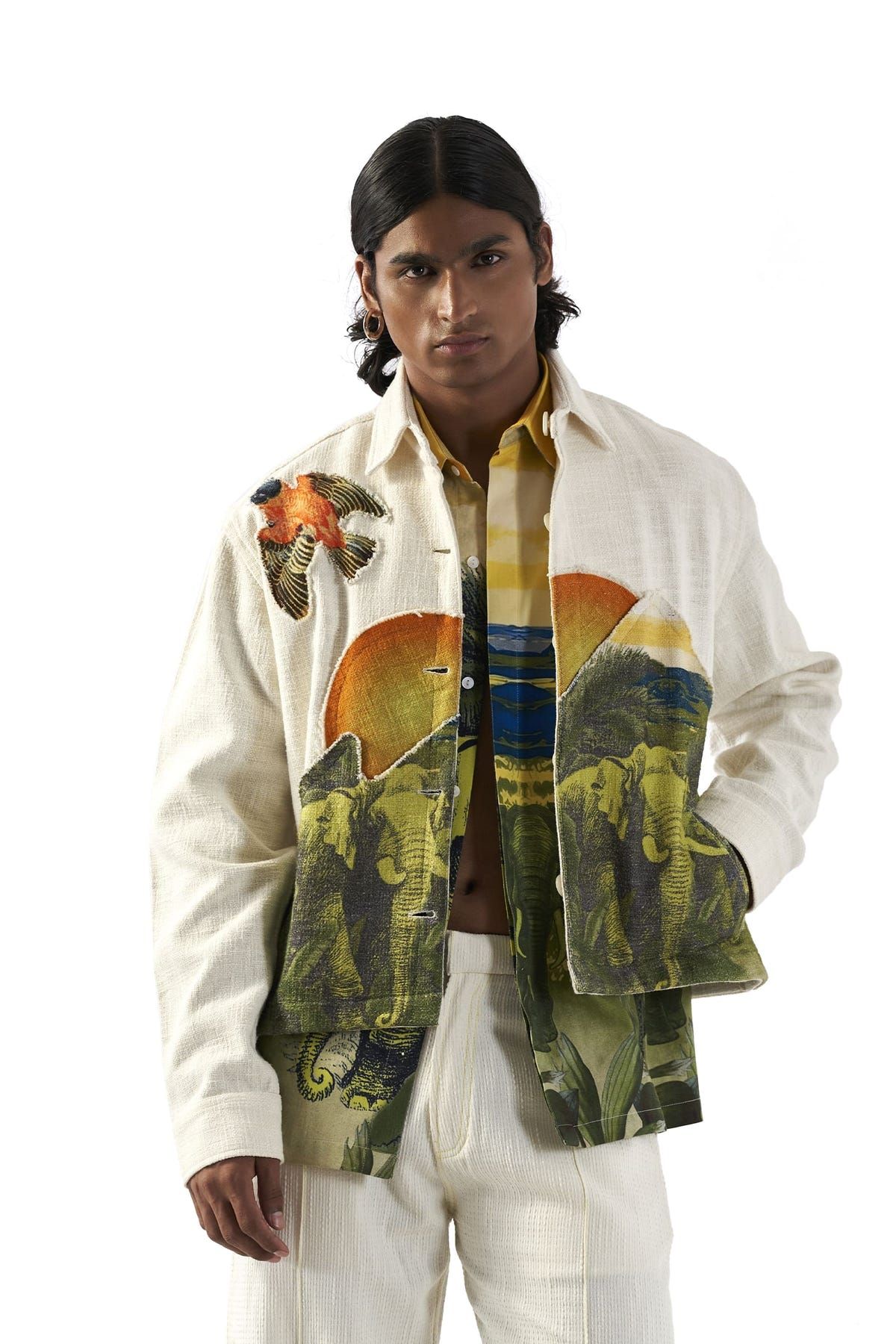 Elephant Landscape Jacket - image 1