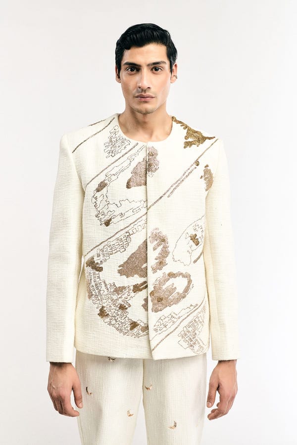 Triune — Abstract Butterfly Jacket