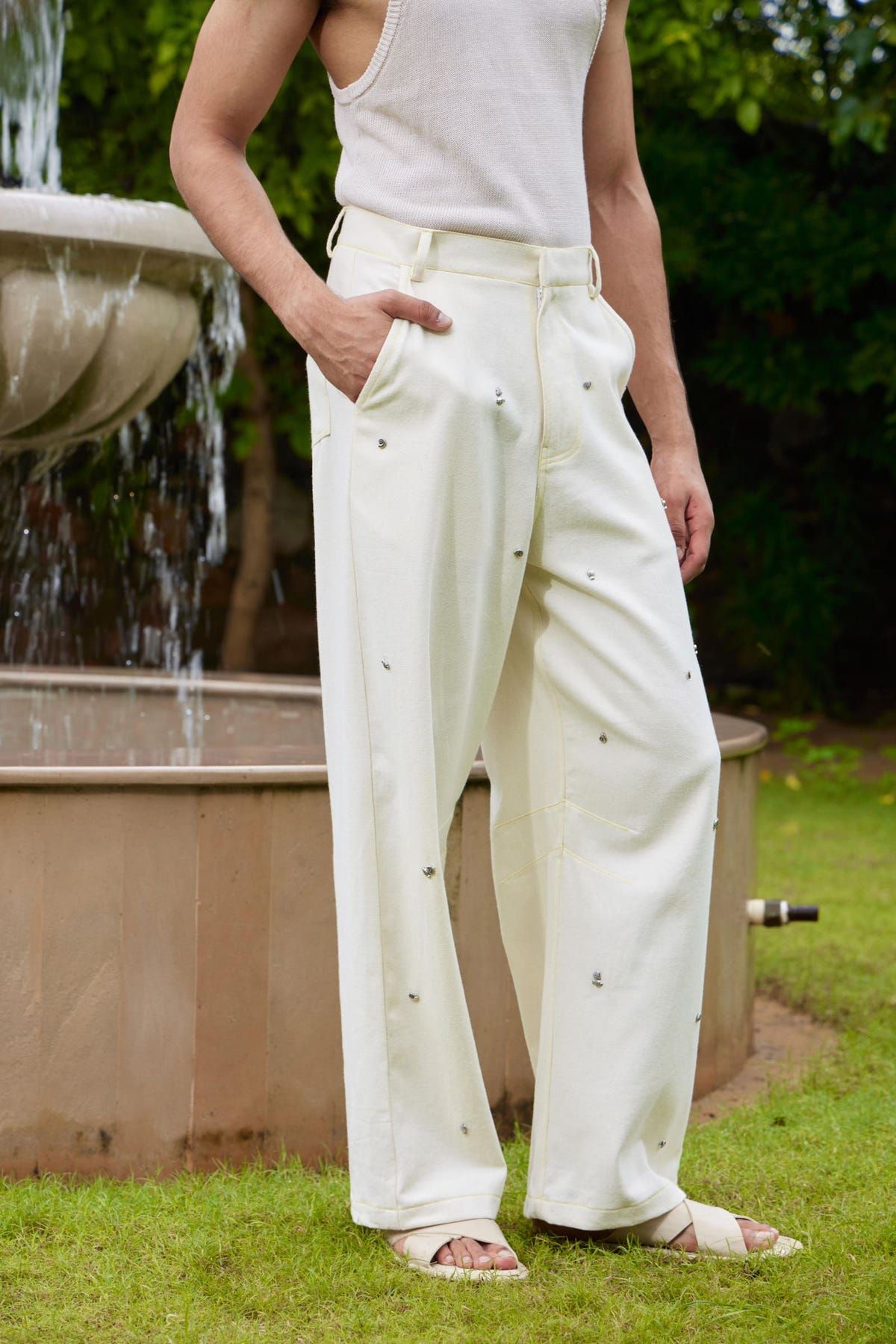 White Beach Pant - image 3