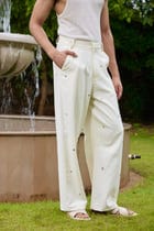 White Beach Pant view 3