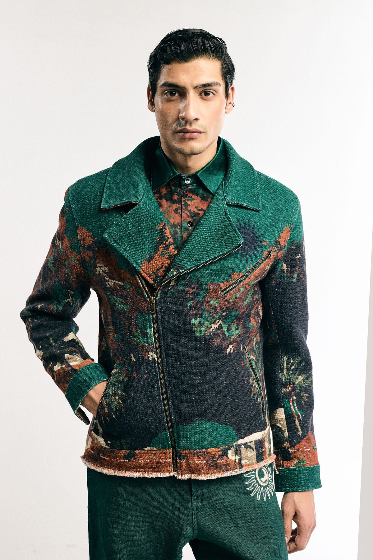Camo Palm Jacket - image 1