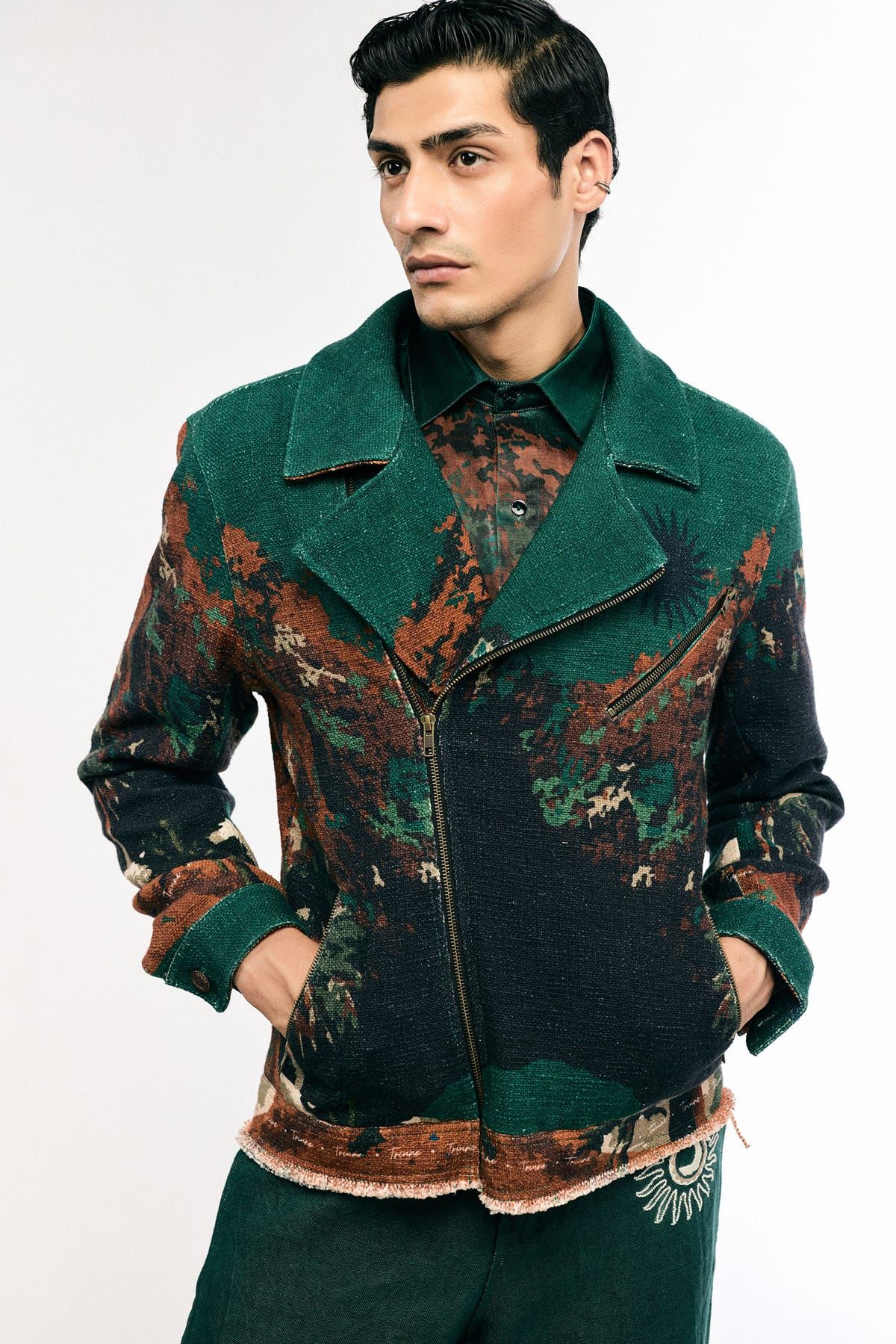 Camo Palm Jacket - image 4