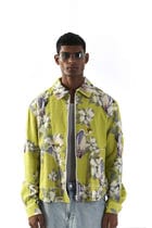 Cyber Lime Pelican Shacket view 1