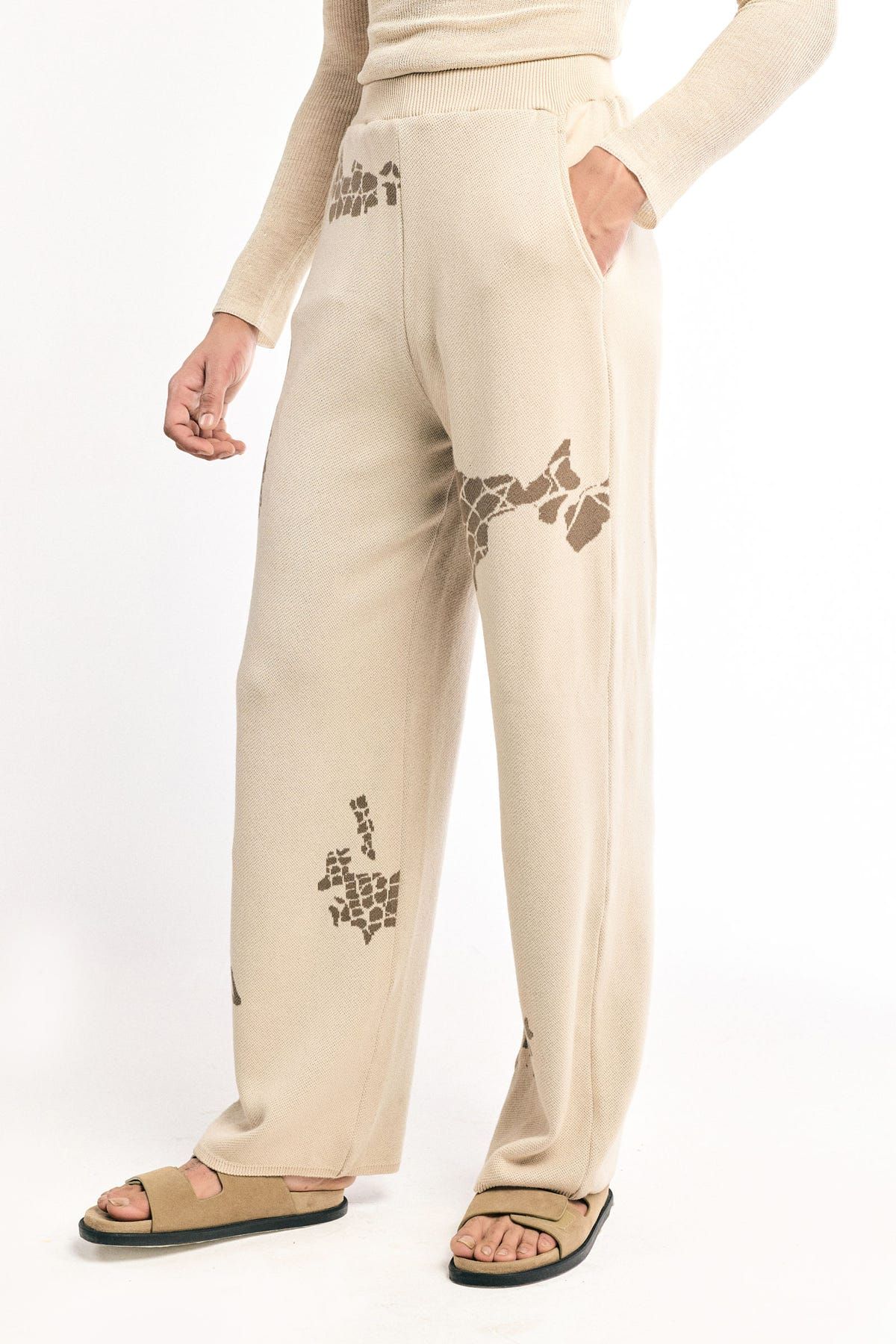 Jacquard Skin Pants - image 1