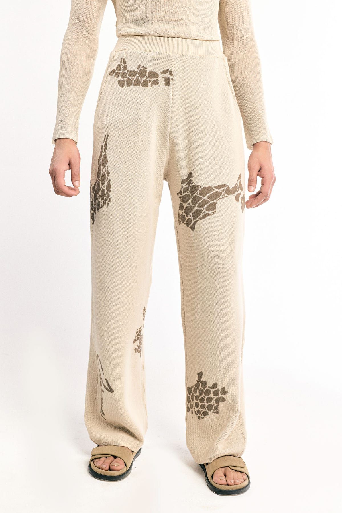 Jacquard Skin Pants - image 4