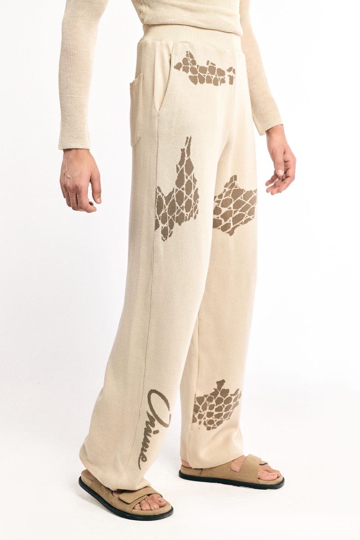 Jacquard Skin Pants - image 5