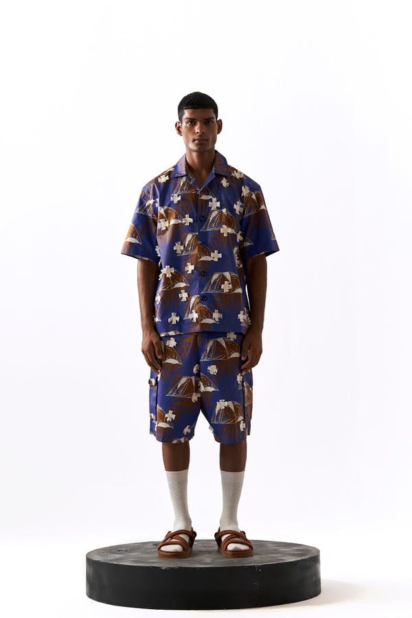 Triune — Palm And Camp Shirt
