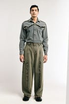 Slashing Denim Pants view 2