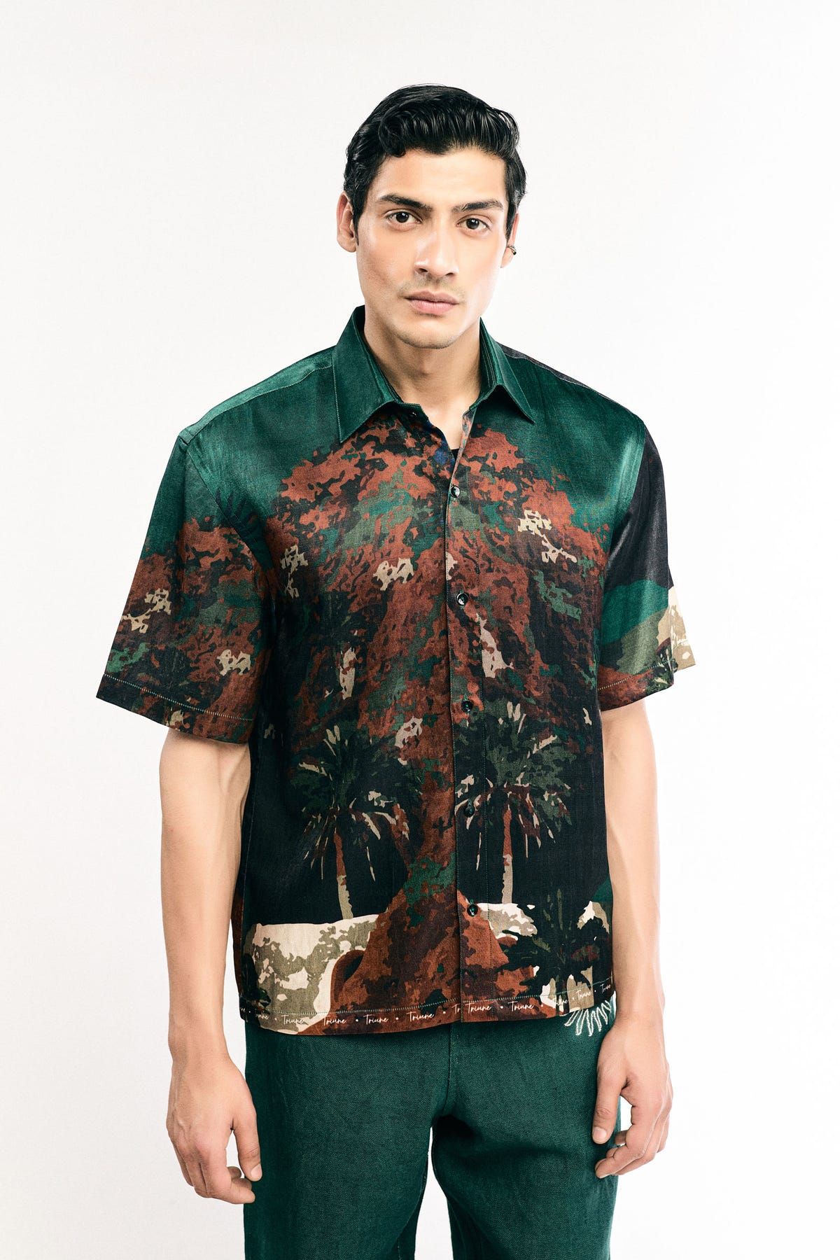 Camo Palm Shirt - image 1