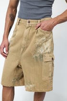 Dusty Holed Jorts view 3