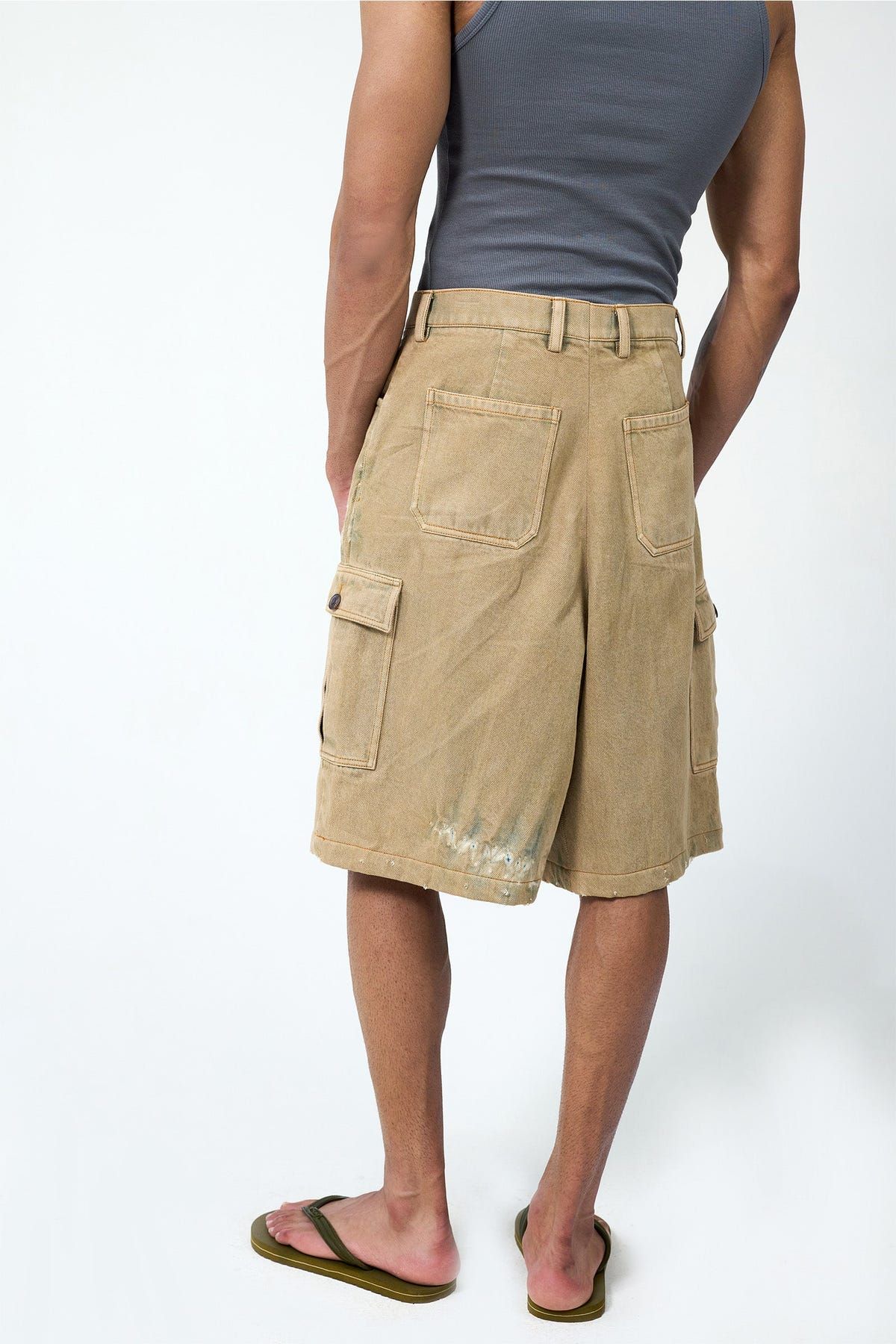 Dusty Holed Jorts - image 4