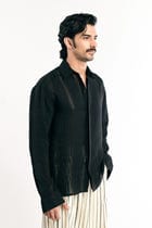 Black Sheer Shirt view 3
