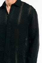 Black Sheer Shirt view 4