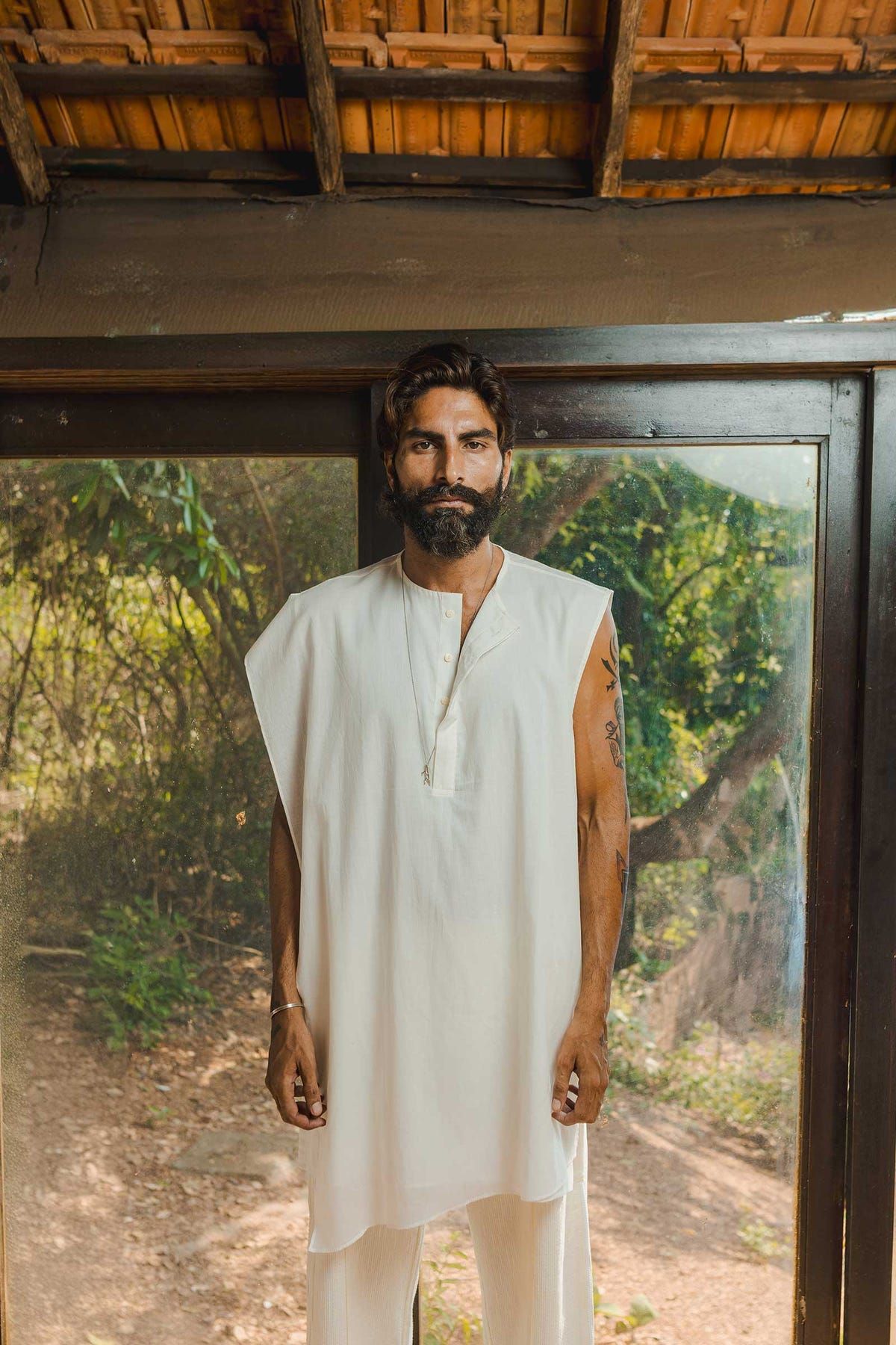 White Lotus Kurta - image 1