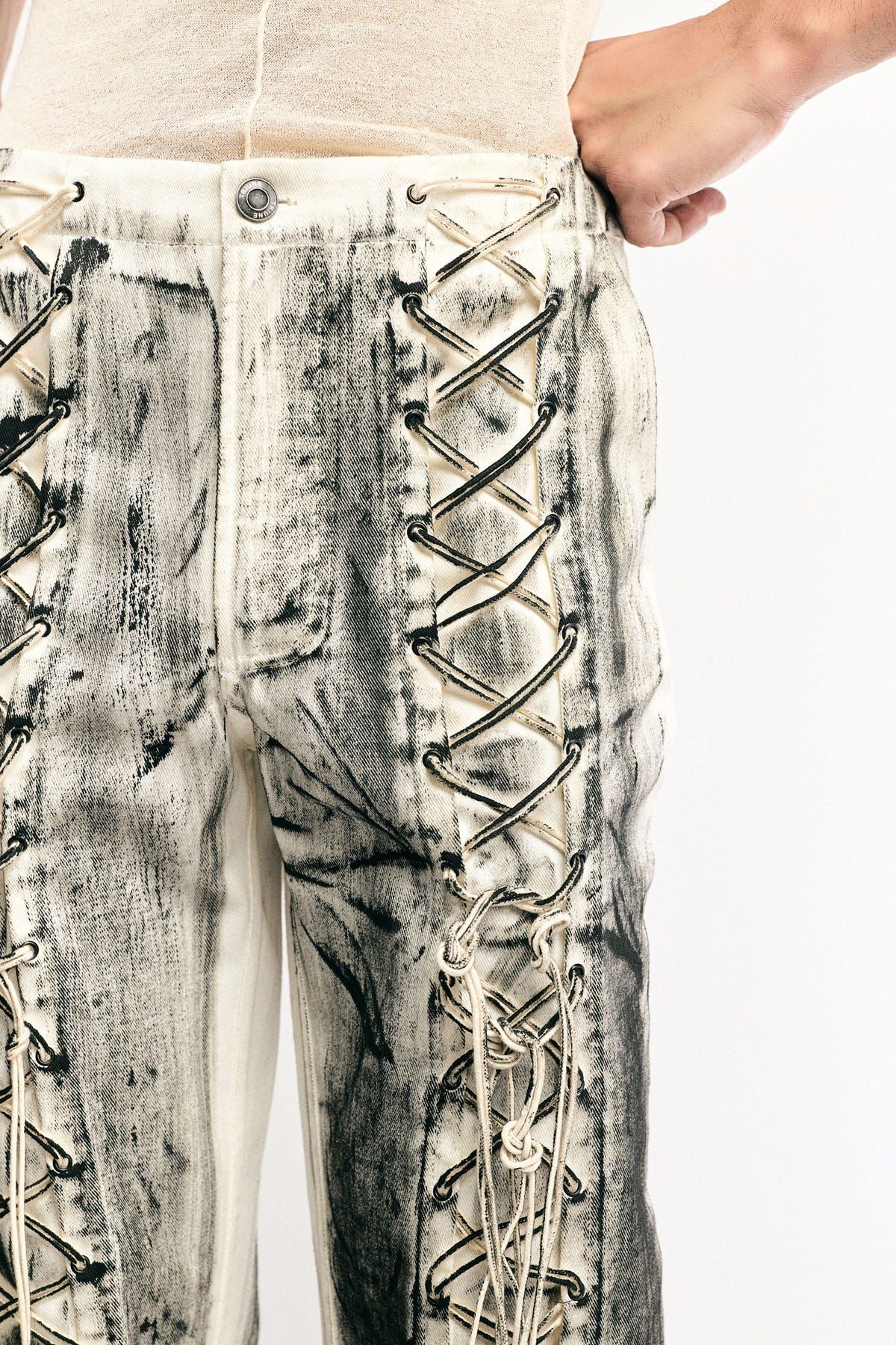 Dirty Foil Pants - image 4