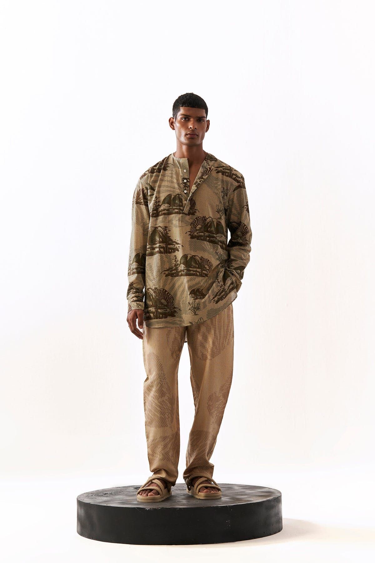 Zex Camp Kurta Shirt - image 2