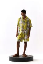 Cyber Lime Pelican Shorts view 2