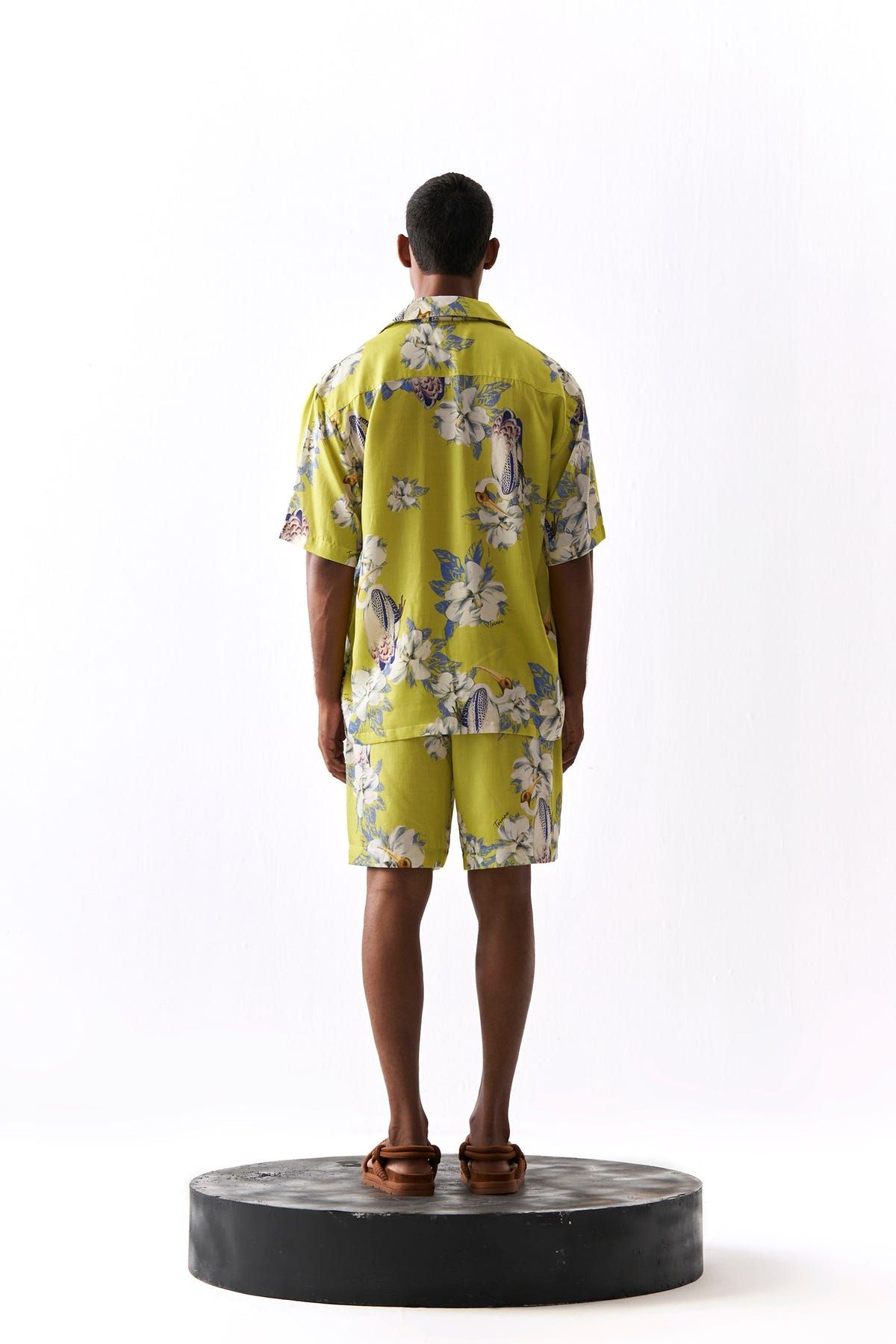 Cyber Lime Pelican Shorts - image 4