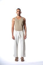 Handloom Zipped Pants view 2
