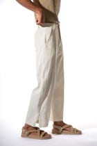 Handloom Zipped Pants view 3