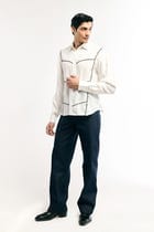 Blue Drip River Pants view 3