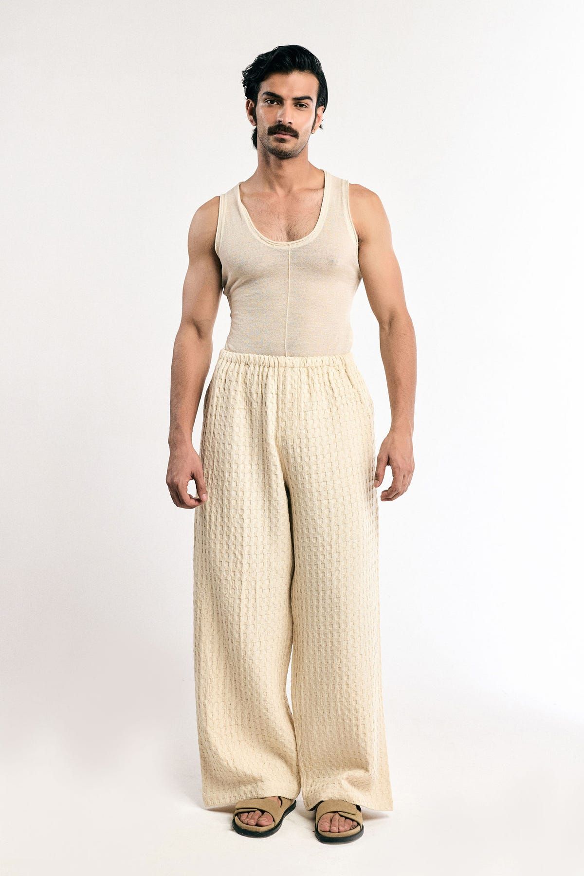 Dream Honeycomb Loose Pants - image 2