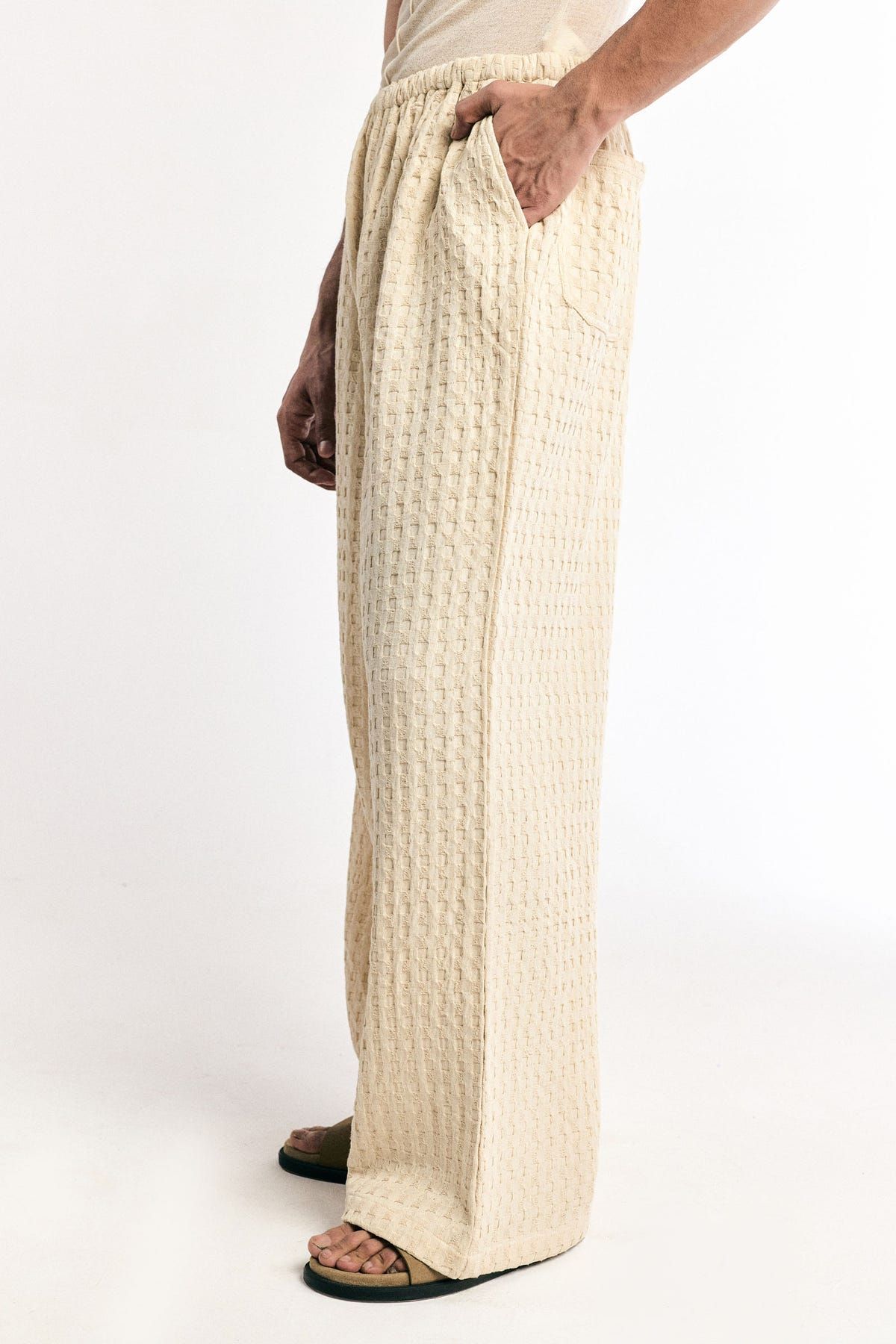 Dream Honeycomb Loose Pants - image 3