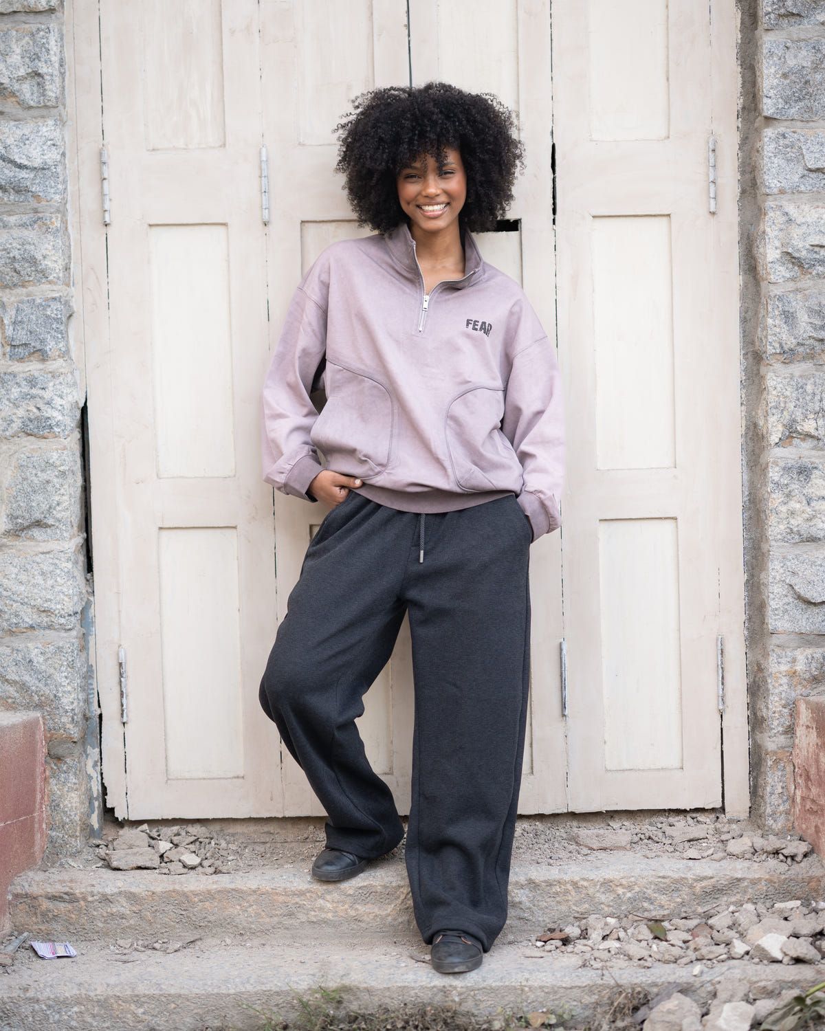 Quater zipper sweatshirt - image 5
