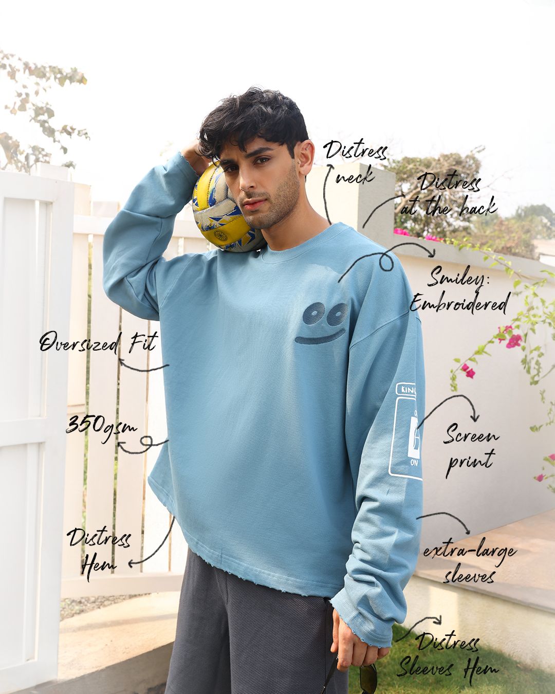 ICY BLUE SWEATSHIRT - image 6