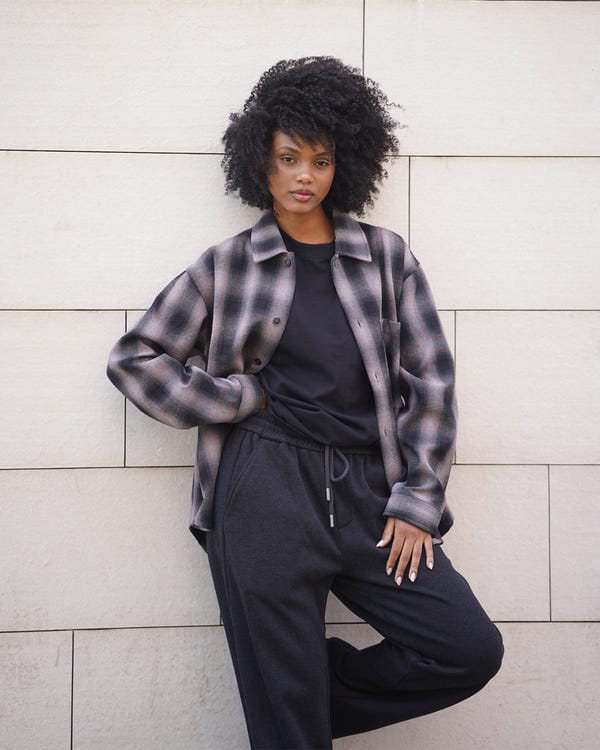 Uncool — Rust Flannel shirt