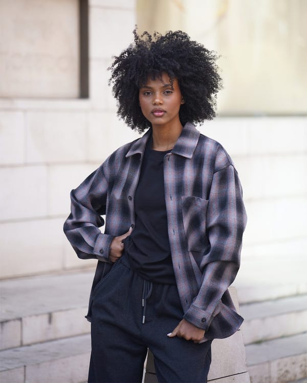 Uncool — Rust Flannel shirt