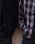 Rust Flannel shirt view 3