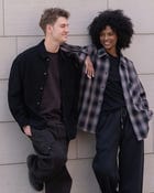 Rust Flannel shirt view 6