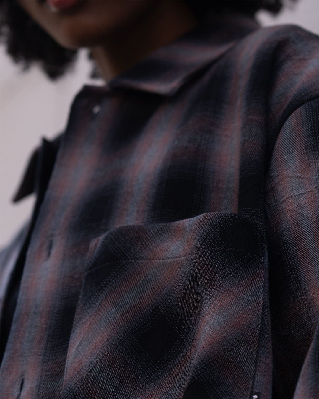 Rust Flannel shirt - image 7