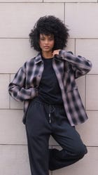 Rust Flannel shirt view 9